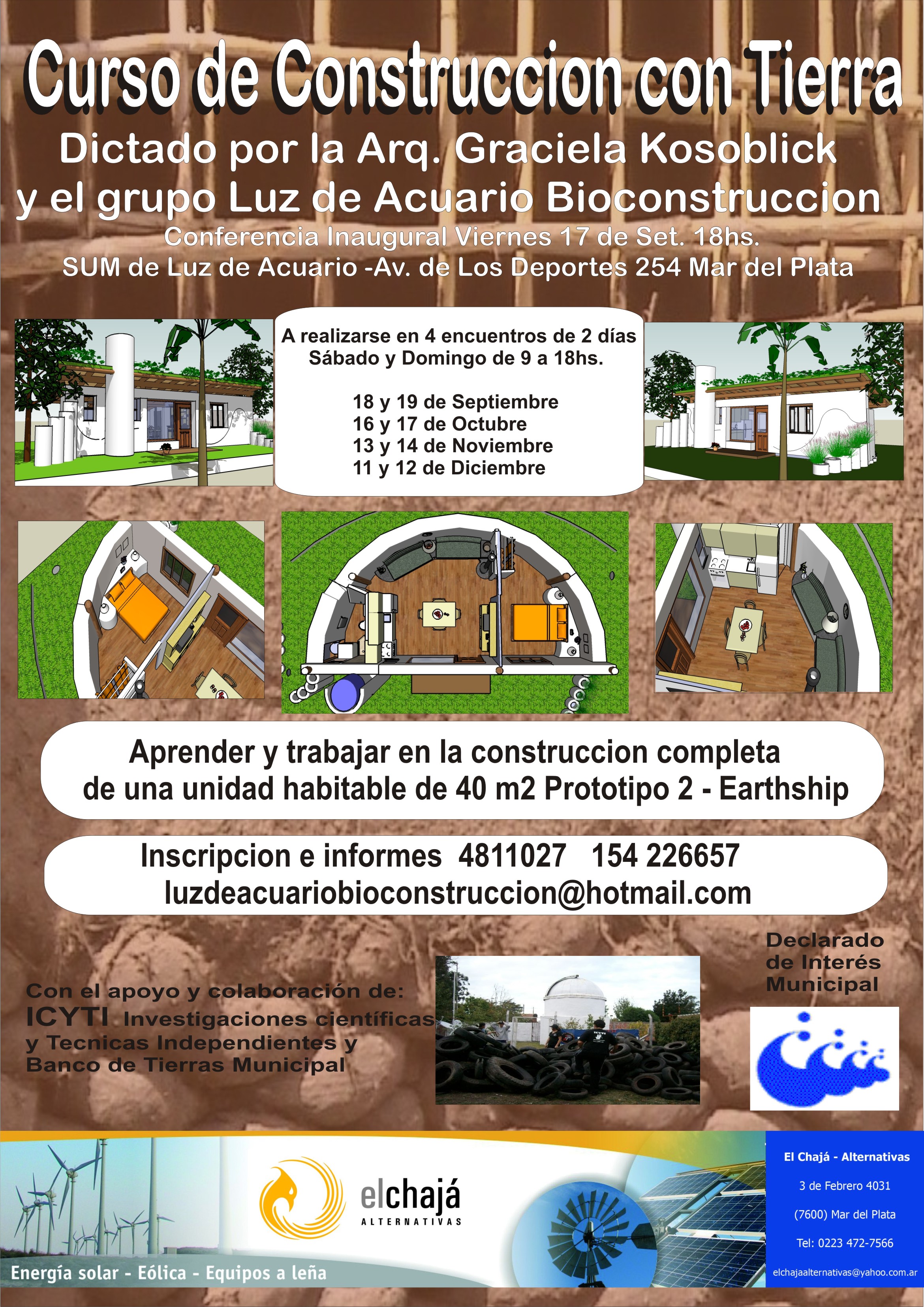 afiche earthship